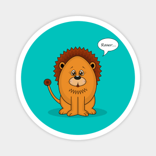 Eggy Lion Magnet